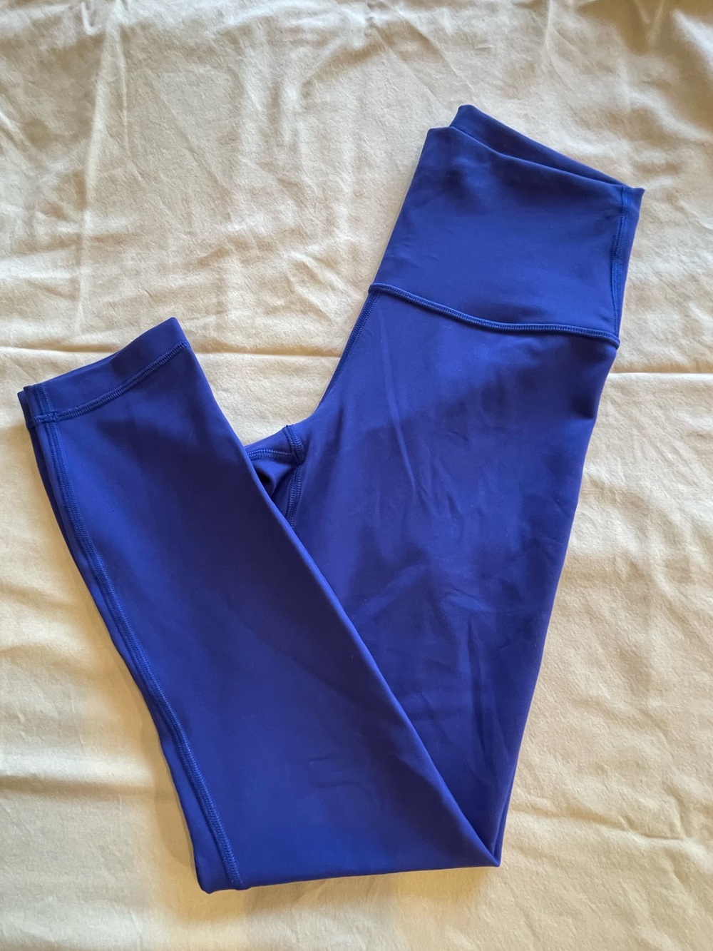 Blue Lululemon leggings